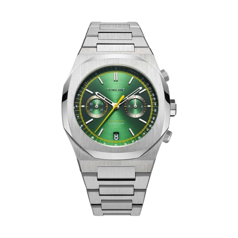 D1 MILANO Mod. CRONOGRAFO NOBLE GREEN - RE-STYLE EDITION